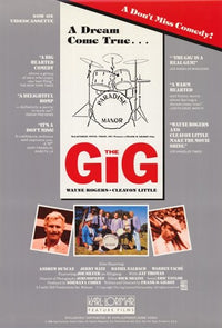 The Gig Movie Poster Print showcasing vibrant colors and dynamic design.