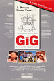 The Gig Movie Poster Print showcasing vibrant colors and dynamic design.