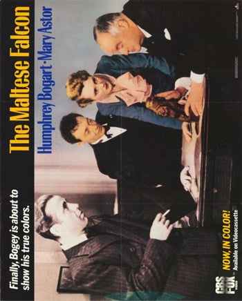 The Maltese Falcon Movie Poster Print in 11x17 size.