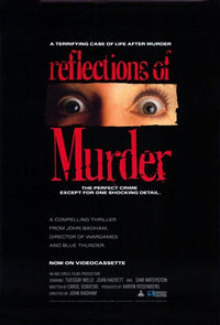 Reflections of Murder movie poster print showcasing suspense and intrigue.