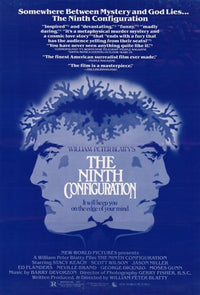 The Ninth Configuration movie poster print featuring iconic imagery.