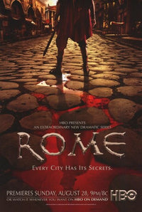 Rome Movie Poster Print showcasing iconic architecture and culture.