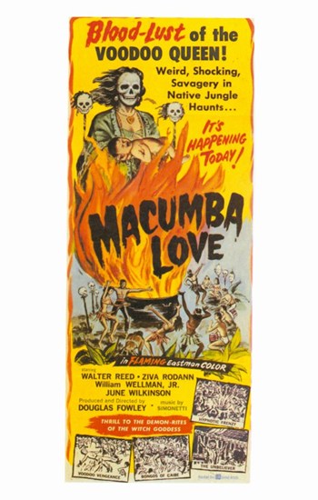 Macumba Love Movie Poster Print showcasing vibrant film artwork