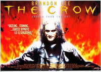 The Crow movie poster print, 11 x 17 size featuring iconic imagery.