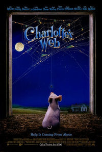 Charlotte's Web Movie Poster featuring vibrant imagery and characters.
