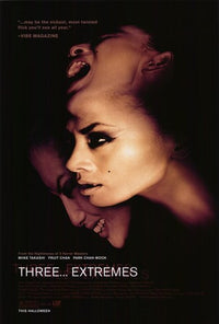 Three... Extremes Movie Poster Print showcasing horror film art.