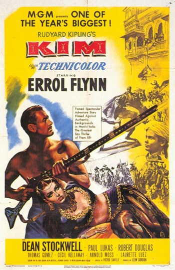 Kim Movie Poster Print showcasing vibrant artwork.