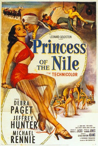 Princess of the Nile Movie Poster showcasing classic film art.