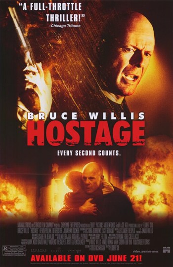 Hostage Movie Poster Print - Thrilling cinematic artwork