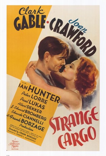 Strange Cargo Movie Poster Print featuring classic cinema artwork