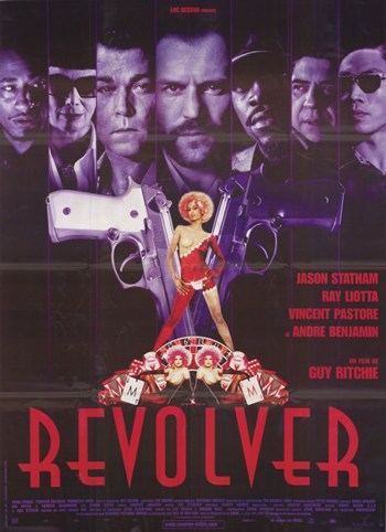 Revolver Movie Poster Print showcasing vibrant colors and dynamic imagery.