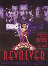 Revolver Movie Poster Print showcasing vibrant colors and dynamic imagery.