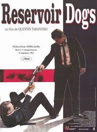 Reservoir Dogs Movie Poster Print showcasing iconic film characters.