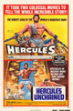 Hercules Unchained Movie Poster showcasing epic adventure.