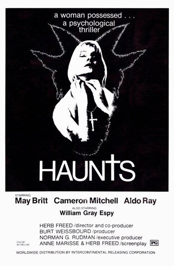 Haunts Movie Poster Print - A captivating poster for horror movie fans.