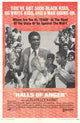 Halls of Anger Movie Poster Print showcasing dramatic visuals.