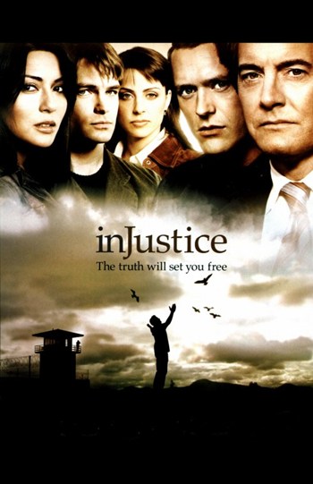 In Justice Movie Poster featuring thrilling visuals for movie enthusiasts.