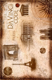 The Da Vinci Code Movie Poster Print showcasing cinematic art.