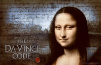 The Da Vinci Code Movie Poster Print showcasing thrilling visuals.