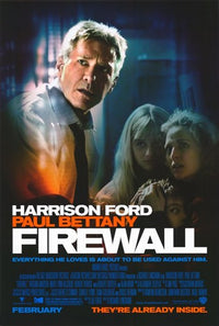 Firewall Movie Poster Print showcasing cinematic artwork.