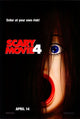 Scary Movie 4 Movie Poster Print featuring vibrant colors and humorous design.