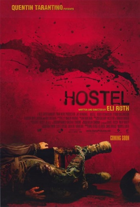 Hostel Movie Poster Print showcasing suspense and horror theme