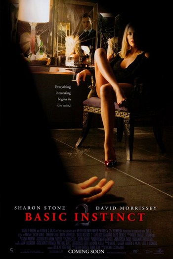 Basic Instinct 2 Movie Poster Print featuring iconic imagery from the film.