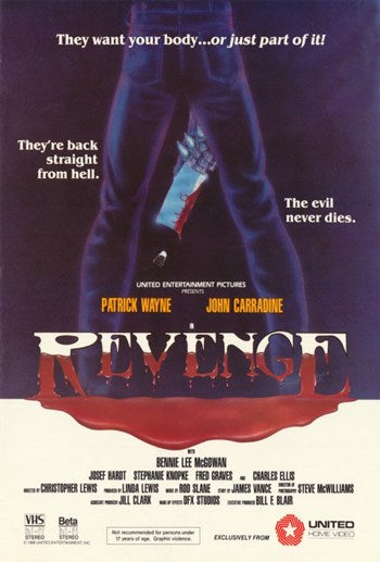 Revenge Movie Poster showcasing dramatic artwork for film lovers.