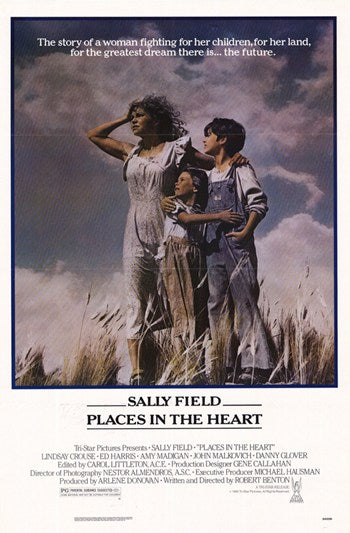 Places In The Heart Movie Poster Print featuring iconic imagery.