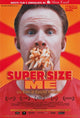 Super Size Me Movie Poster Print showcasing health awareness theme.