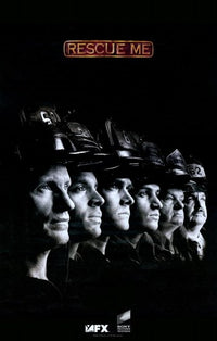 Rescue Me Movie Poster featuring the iconic TV series artwork.