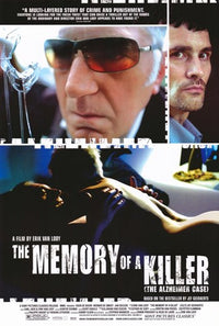 Memory of a Killer Movie Poster Print showcasing cinematic themes.