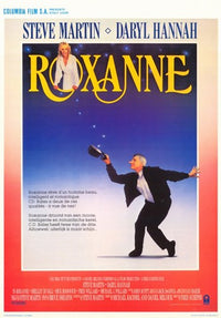 Roxanne Movie Poster Print showcasing classic film art.