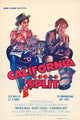 California Split Movie Poster Print featuring vibrant artwork.