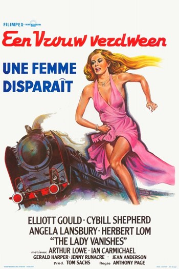 The Lady Vanishes Movie Poster Print showcasing classic suspense film art.