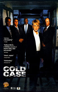 Cold Case Movie Poster Print featuring iconic crime drama imagery.