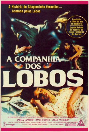 The Company of Wolves Movie Poster Print showcasing eerie fairy tale theme.