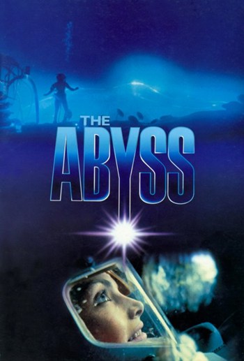 The Abyss Movie Poster Print showcasing underwater adventure artwork.