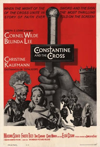 Constantine and the Cross Movie Poster Print showcasing historical cinema artwork.