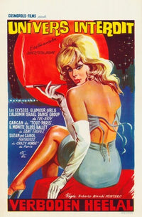 Univers Interdit Movie Poster Print showcasing cinematic artwork.