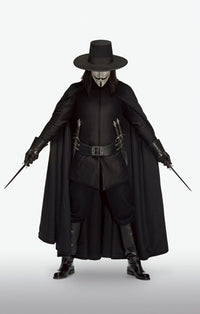 V for Vendetta Movie Poster Print featuring iconic imagery.