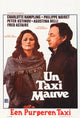 The Purple Taxi Movie Poster showcasing classic film art in vibrant colors.