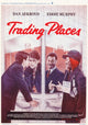 Trading Places Movie Poster Print featuring Eddie Murphy and Dan Aykroyd