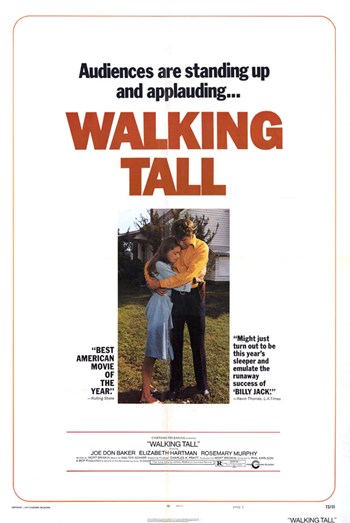 Walking Tall Movie Poster Print showcasing action and inspiration.