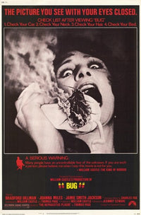 Bug Movie Poster Print in multiple sizes available.