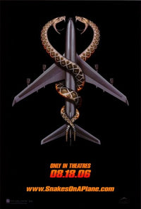 Snakes on a Plane Movie Poster Print showcasing action and suspense.