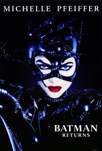 Batman Returns Movie Poster Print showcasing Gotham's dark atmosphere.