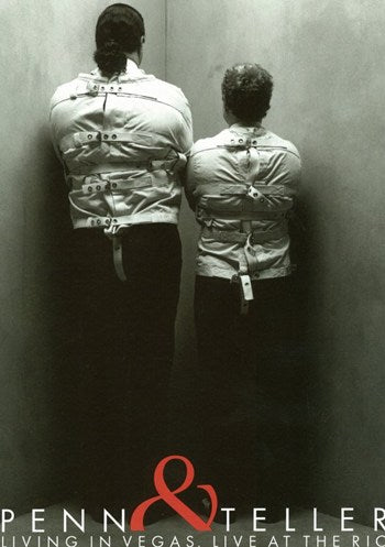 Penn and Teller Movie Poster Print showcasing the iconic duo.