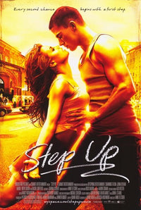 Step Up Movie Poster Print featuring dynamic dance scene.