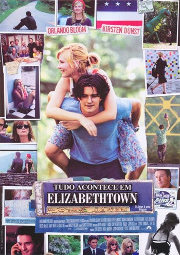 Elizabethtown Movie Poster Print featuring a film-inspired design.